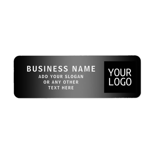 Upload Logo of QR-code | Elk kleurverloop Etiket (Voorkant)