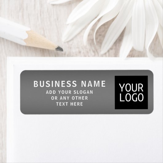 Upload Logo of QR-code | Elk kleurverloop Etiket (Insitu)