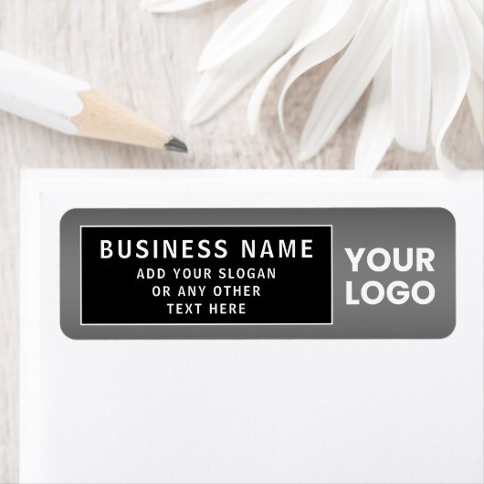 Upload Logo of QR-code | Elk kleurverloop Etiket (Insitu)