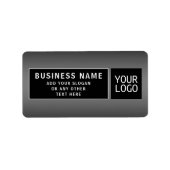 Upload Logo of QR-code | Koel retouradres Etiket (Voorkant)