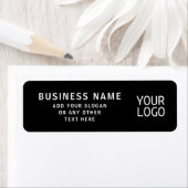 Upload Logo of QR-code | Koel retouradres Etiket (Insitu)