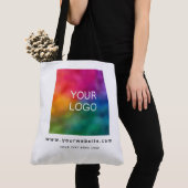 Upload Logo Promotionele Aangepaste Sjabloon Groot Tote Bag (Dichtbij)