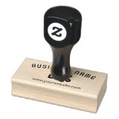 Upload Logo Retro-Moderne Rubberstempel (Stempel)