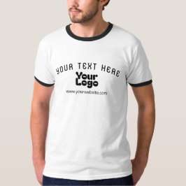 Upload Logo Retro-Moderne T-shirt