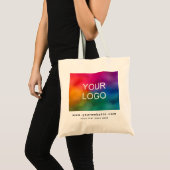Upload Logo Website Adres Sjabloon Promotionele Tote Bag (Voorkant (product))
