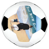 Upload Moeder Foto Voetbal Geschenk met Eigen Foto (Gedraaid)