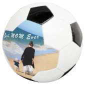 Upload Moeder Foto Voetbal Geschenk met Eigen Foto (Drie kwart)