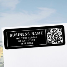 Upload QR-code of logo | Cool Returnadres