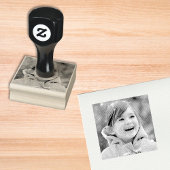 Upload Selfie en Creëer Aangepaste persoonlijke fo Rubberstempel