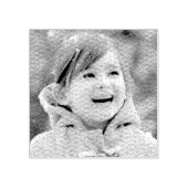 Upload Selfie en Creëer Aangepaste persoonlijke fo Rubberstempel (Afrduk)