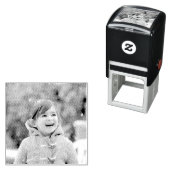 Upload Selfie en Creëer Aangepaste persoonlijke fo Zelfinktende Stempel (In situ)