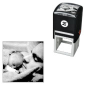 Upload Selfie en Creëer Aangepaste persoonlijke fo Zelfinktende Stempel (In situ)