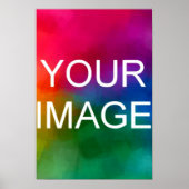 Upload Sjabloon voor Eigen Foto van Hoge Kwaliteit Poster (Voorkant)