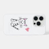 Upload Tekening van Kind Zet Kinderkunst op iPhone Hoesje (Achterkant horizontaal)