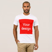 Upload uw aangepaste afbeelding – gepersonaliseerd t-shirt (Voorkant volledig)
