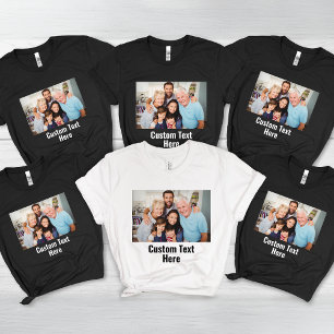 Upload uw aangepaste foto familie reünie Afbeeldin Tri-Blend Shirt