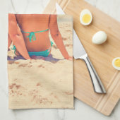 Upload uw aangepaste foto keukenhanddoek (Quarter Fold)
