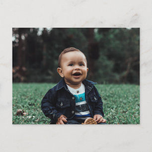 Upload uw aangepaste gepersonaliseerde foto briefkaart