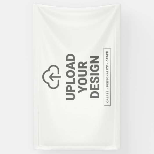 Upload uw aangepaste ontwerp spandoek (Verticaal)