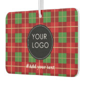 Upload uw aangepaste zakelijke Logo naar Holiday P Luchtverfrisser (Links)