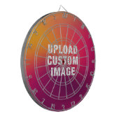 Upload uw afbeelding Aangepaste foto Dartbord (Voorkant Links)