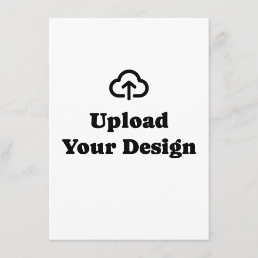 Upload uw afbeelding en tekst menu (Voorkant)