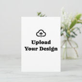 Upload uw afbeelding en tekst menu (Staand voorkant)