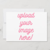 Upload uw Afbeelding of logo hier Feestdagenkaart (Voorkant)