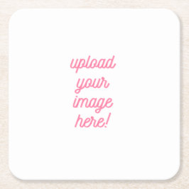 Upload uw Afbeelding of logo hier  Kartonnen Onderzetters