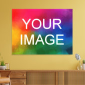 Upload uw Afbeelding Photo Afbeelding Logo High Cl Canvas Afdruk (Insitu (Woonkamer))