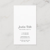 Upload uw bedrijf Logo hier Modern Vertical Visitekaartje (Achterkant)