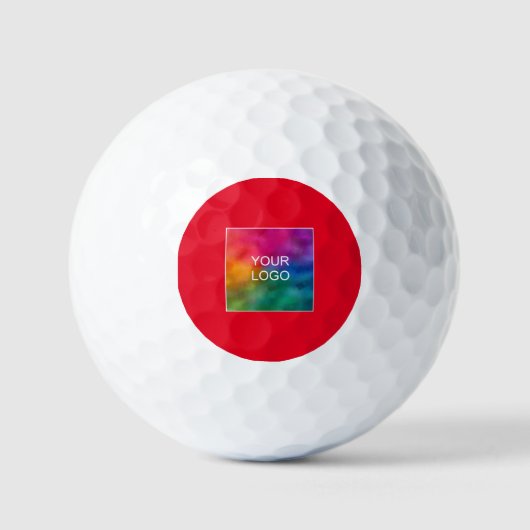 Upload uw bedrijf Logo hier op maat Golfballen (Voorkant)