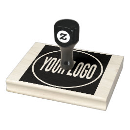 Upload uw bedrijf Logo Large Rubberstempel