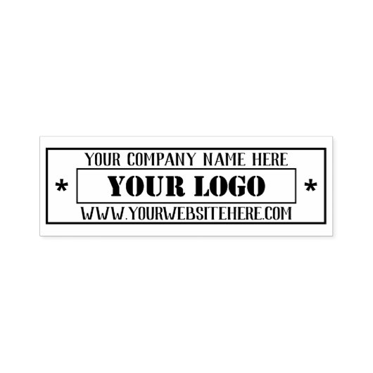 Upload uw bedrijfslogo Voeg naam website stempel t (Design)
