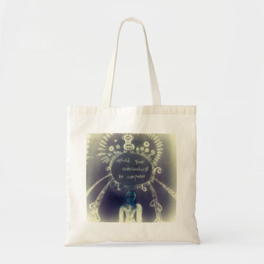 Upload uw bewustzijn naar de computer tote bag (Voorkant)