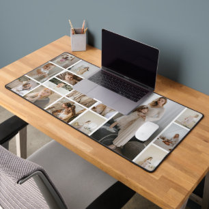 Upload uw eigen 17 foto's gepersonaliseerd bureaumat