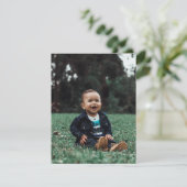 Upload uw eigen aangepaste foto informatiekaartje (Staand voorkant)