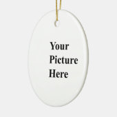 Upload uw eigen Afbeelding hier Keramisch Ornament (Links)