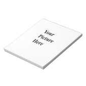 Upload uw eigen Afbeelding hier Notitieblok (Linkerzijde)