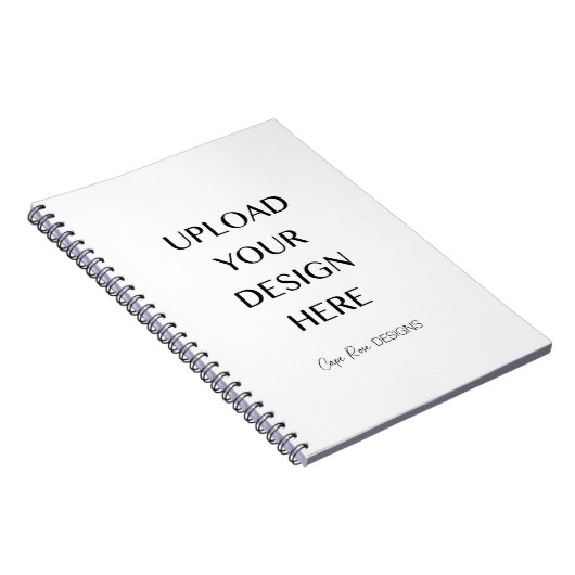 Upload uw eigen Design Journal/ Notitieboek (Rechterzijde)