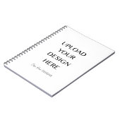 Upload uw eigen Design Journal/ Notitieboek (Linkerzijde)