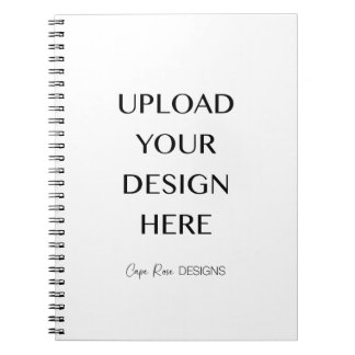 Upload uw eigen Design Journal/ Notitieboek