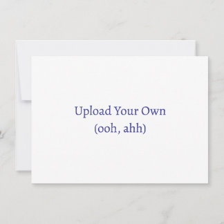 Upload uw eigen, doe-het-zelfuitnodiging of Kaart