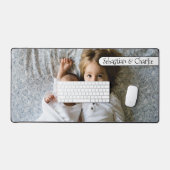 Upload uw eigen foto Voeg tekst gepersonaliseerd t Bureaumat (Keyboard & Muis)