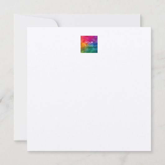 Upload uw eigen Logo hier Sjabloon (Achterkant)