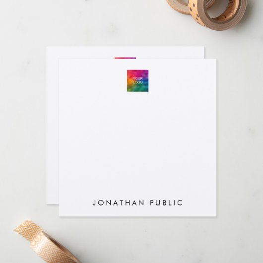 Upload uw eigen Logo hier Sjabloon (Voorkant / Achterkant in situ)