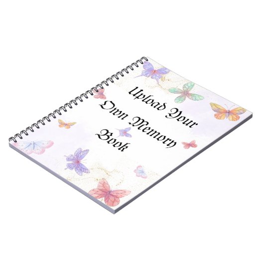 Upload uw eigen Notitieboek voor geheugen (Linkerzijde)