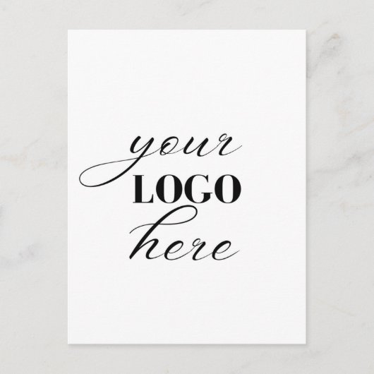 Upload uw eigen ontwerp aangepaste zakelijke ansic briefkaart (Voorkant)