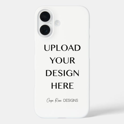 Upload Uw Eigen Ontwerp  Case-Mate iPhone Case (Achterkant)