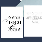 Upload uw eigen ontwerp hier 5" x 7" Portrait Kaar Kaart